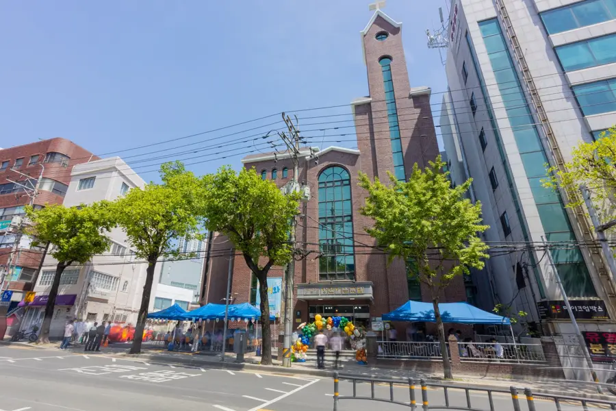 장전제일교회 전경